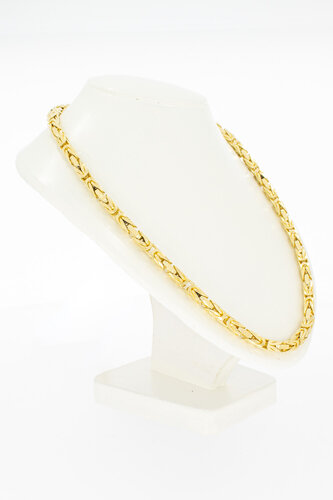 Byzantinischen Königskette 18 Karat - 81,5