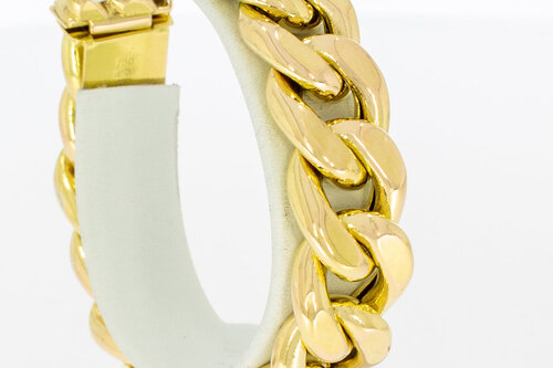 Panzer Goldarmband 18 Karat - 18,7 cm