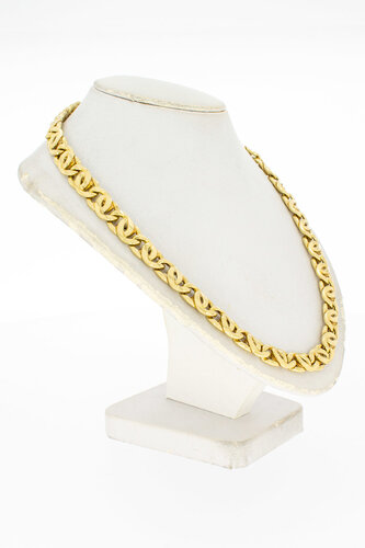 Falkenauge Halskette 18 Karat - 47,2 cm