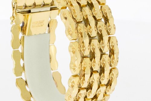 Vintage Armband 18 Karat Gelbgold - 18,4 cm