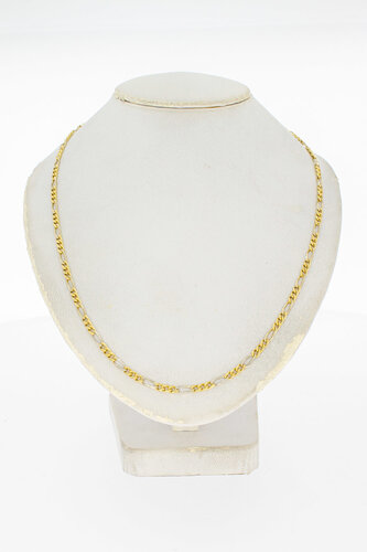 Figarokette 18 Karat Gold - 64,5 cm