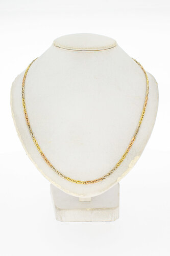 18 Karat Falkenaugekette - 71,1 cm