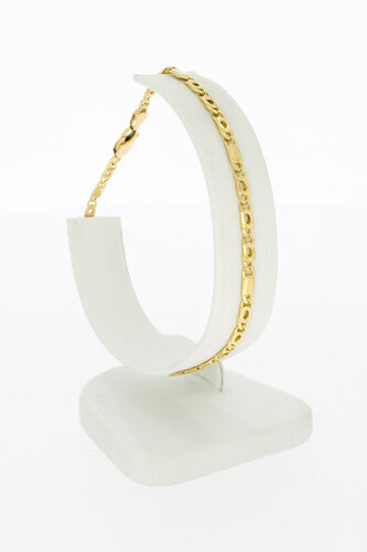 Falkenauge Armband 18 Karat Gold - 20,7 cm