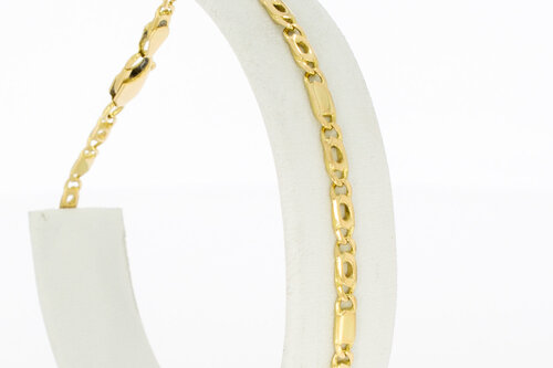 Falkenauge Armband 18 Karat Gold - 20,7 cm