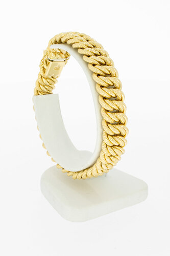 18 Karat geflochtenes Armband - 20.3 cm