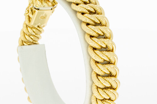 18 Karat geflochtenes Armband - 20.3 cm