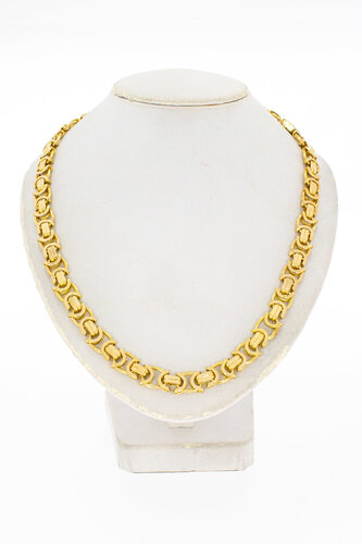 750 Gold flache Königskette - 60,4 cm