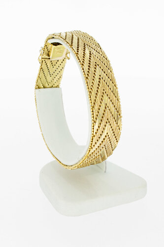 18 Karat Gelbgold Armband - 19 cm