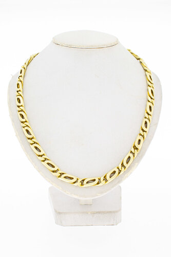 Falkenaugen Männer 585 Goldkette - 55,5 cm