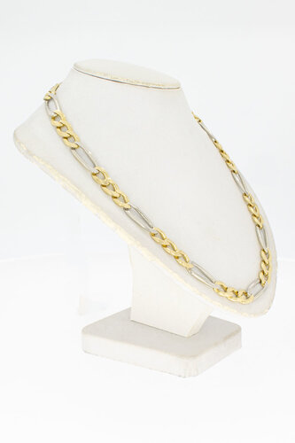 Figaro Kette 585 Gelbgold - 55,9 cm
