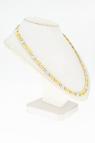 Falkenauge Goldkette 18 Karat - 66,2 cm