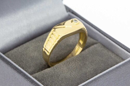 18 Karat Gold Statement Ring - 18,9 mm