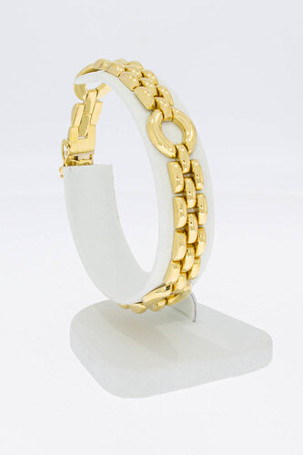 18 Karat Gold Barrenarmband - 18,8 cm
