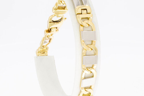 585 Bicolor Rolex Armband - 23,1 cm