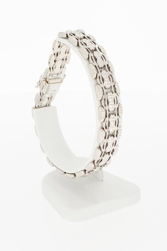 Vintage 585 Weißgoldarmband - 20,6 cm