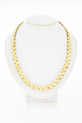 18 Karat Goldenes Collier - 43,4 cm