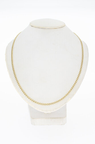 Panzer Halskette 585 Gold - 68,6 cm