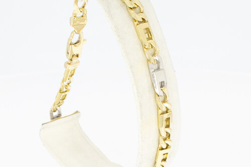 Rolex 585 bicolor Goldarmband - 22,7 cm