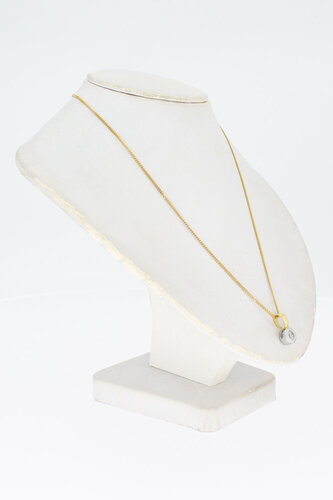14 Karat Damen Anhänger mit Diamant