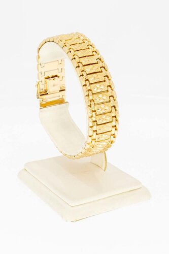 Retro Armband 18 Karat Gold - 19 cm