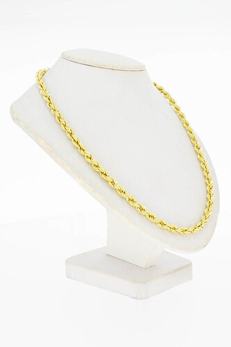 Geflochtenes Kordelkette  585 - 61 cm