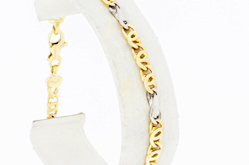 14 Karat Falkenauge Infinity Armband - 20 cm