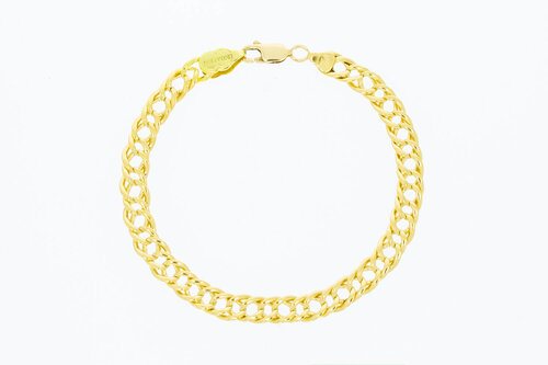 Geflochtenes Armband 18 Karat Gold - 19,4