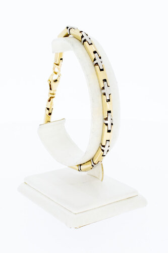 14 Karat Goldbarren Armband - 22,4 cm