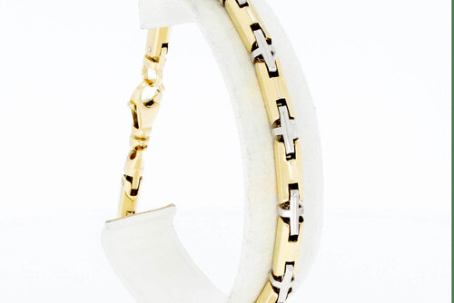 14 Karat Goldbarren Armband - 22,4 cm