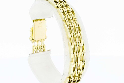 5858 Gold Barrenarmband - 19,0 cm