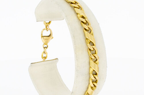 Infinity Goldarmband 14 Karat - 19,1 cm