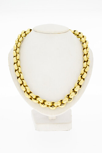 Erbskette 14 Karat gelb Gold - 50,2 cm