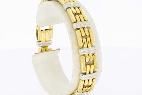 18 Karat Gold Barrenarmband - 18,9 cm