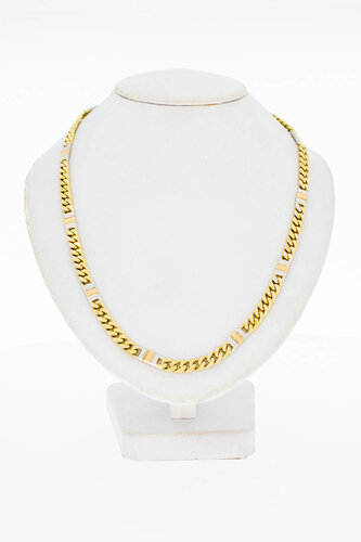 Panzer GoldKette 14 Karat - 45,5 cm