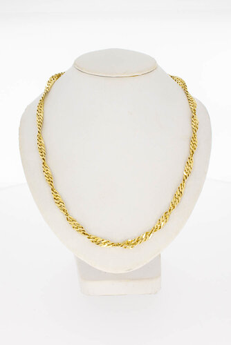 Panzer Collier 14 Karat Gold - 40 cm