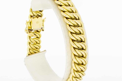 Geflochtene 18 Karat Armband - 21 cm