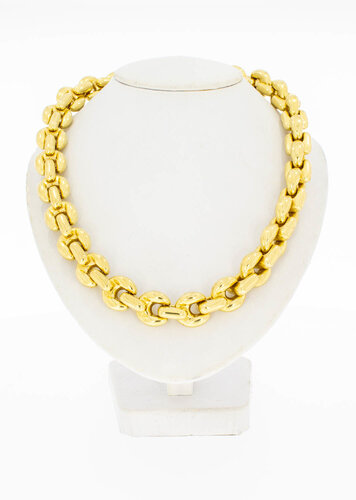 Ankerkette aus 18 Karat Gelbgold - 46 cm