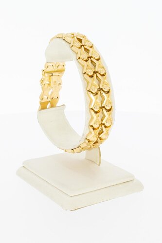 750 Gold vintage armband - 19,4 cm