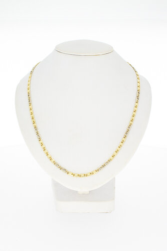 Falkenauge Goldkette 14 Karat - 43 cm