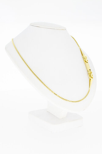 14 Karat Gold Venezianer Kette- 80 cm