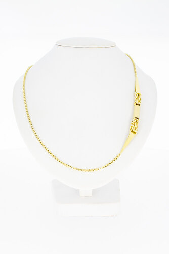 14 Karat Gold Venezianer Kette- 80 cm