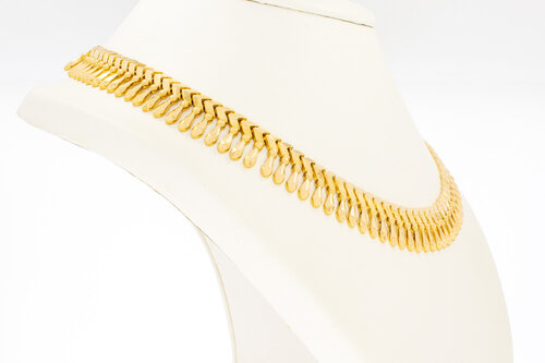 Sonnenstrahlen 750 Goldkette - 45 cm