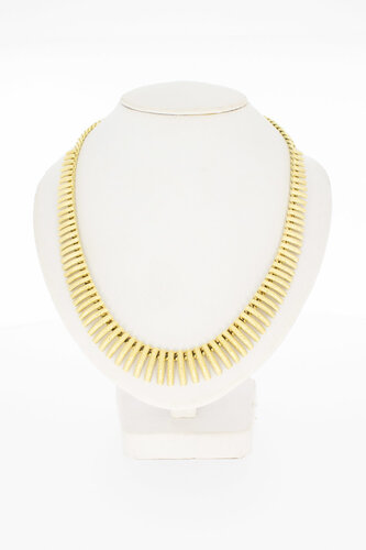 Sonnenstrahlen Collier 585 Gold - 42 cm