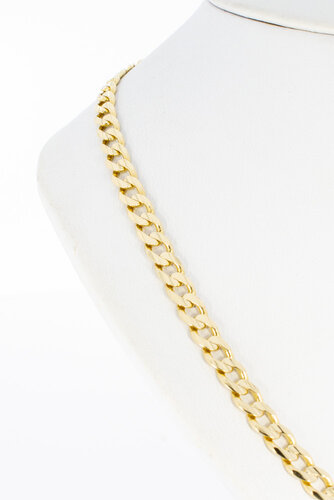 14 Karat Panzer Gelbgold Kette - 48 cm