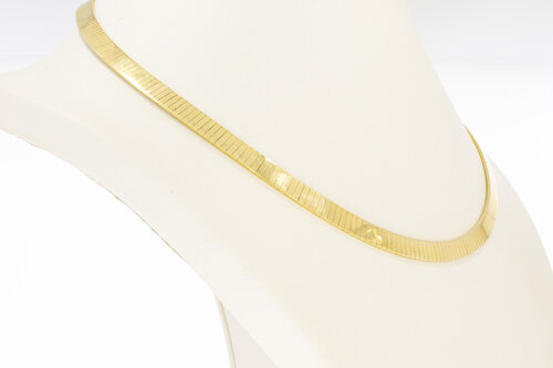 Omega Halskette 14 Karat  Gold - 43 cm