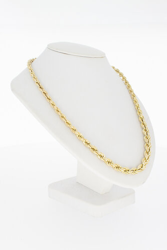 Kordel Gelbgold Kette 14 Karat - 46 cm