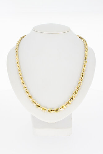 Kordel Gelbgold Kette 14 Karat - 46 cm