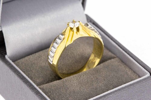 14 Karat Statement Goldring - 19,9 mm