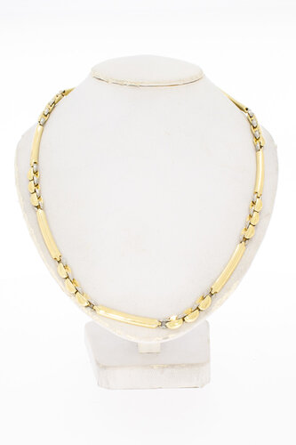 14 Karat Goldene Halskette - 43 cm