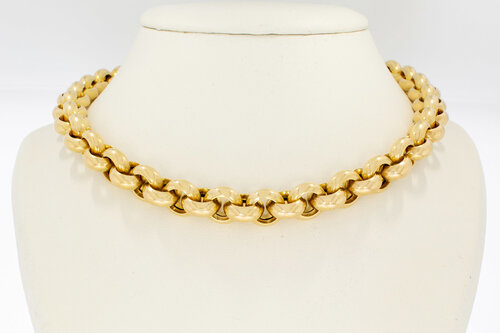 585 Gelbgold Damen Erbskette - 46 cm